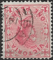 Victoria 1901 previous types but instead SG 385c iw Fine Used