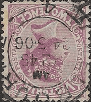 Victoria 1905 SG 418b iw Fine Used