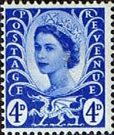 Wales 1958 Queen Elizabeth II SG W 2p Phosphor Fine Mint