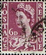 Wales 1958 Queen Elizabeth II SG W 3 Fine Used
