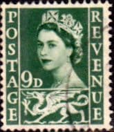 Wales 1958 Queen Elizabeth II SG W 4 Fine Used