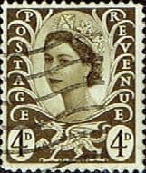 Wales 1967 Queen Elizabeth II SG W 9 Fine Used