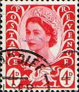 Wales 1967 Queen Elizabeth II SG W10 Fine Used
