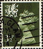 Wales 1971 Queen Elizabeth II Machin SG W 17 Fine Used