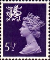 Wales 1971 Queen Elizabeth II Machin SG W 20 Fine Mint