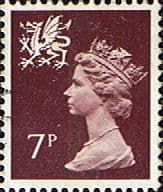 Wales 1971 Queen Elizabeth II Machin SG W 23 Fine Used