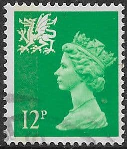 Wales 1971 Queen Elizabeth II Machin SG W 36 Fine Used