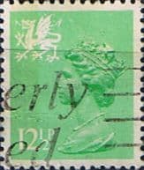 Wales 1971 Queen Elizabeth II Machin SG W 37 Fine Used