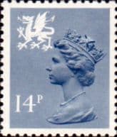 Wales 1971 Queen Elizabeth II Machin SG W 39 Fine Mint