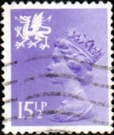Wales 1971 Queen Elizabeth II Machin SG W 42 Fine Used