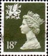 Wales 1971 Queen Elizabeth II Machin SG W 47 Fine Used