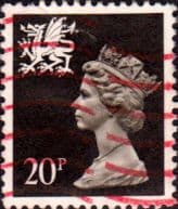 Wales 1971 Queen Elizabeth II Machin SG W 52 Fine Used