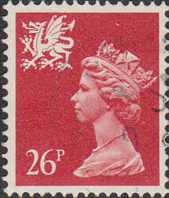 Wales 1971 Queen Elizabeth II Machin SG W 61 Fine Used