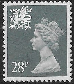 Wales 1971 Queen Elizabeth II Machin SG W 64 Fine Mint