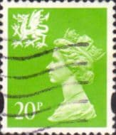 Wales 1993 Queen Elizabeth II Machin SG W 72 Fine Used