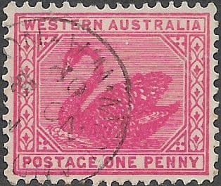Western Australia 1902 Swan SG 117 Fine Used