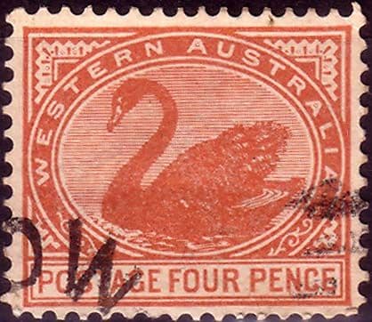 Western Australia 1902 Swan SG 119 Fine Used