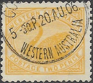 Western Australia 1905 Swan SG 118 Fine Used