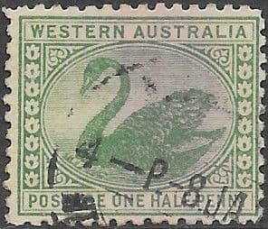 Western Australia 1905 Swan SG 138 Fine Used