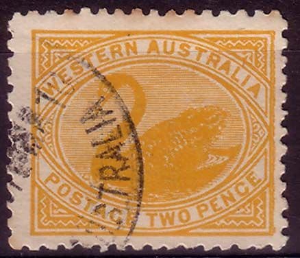 Western Australia 1906 Swan SG 140 Fine Used