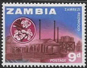 Zambia 1964 Industries SG 100 Fine Mint
