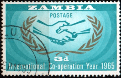Zambia 1965 International Co-operation Year SG 108 Fine Used