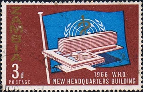 Zambia 1966 World Health Organisation SG 117 Fine Used