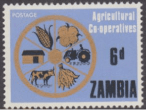 Zambia 1967 Cooperative Farming SG 125 Fine Mint