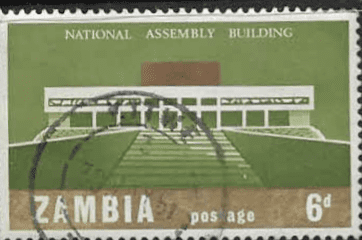 Zambia 1967 National Assembly Building SG 121 Fine Used