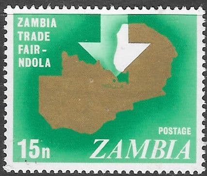 Zambia 1968 Human Rights SG 141 Fine Mint