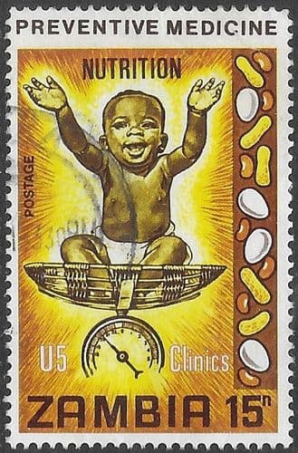 Zambia 1970 Preventive Medicine SG 153 Fine Used