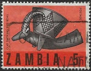 Zambia 1970 Traditional Crafts SG 157 Fine Used