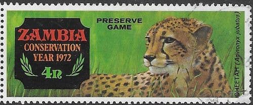 Zambia 1972 Conservation Year SG 168 Fine Used