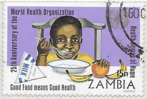 Zambia 1973 Anniversary of WHO SG 202 Fine Used