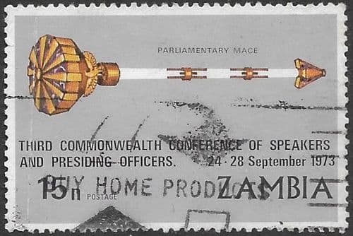Zambia 1973 Commonwealth Conference of Speakers and Presiding Officers SG 197 Fine Used