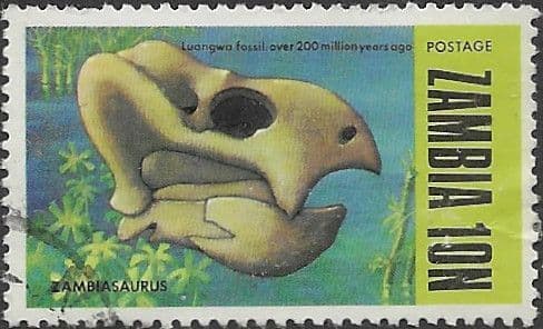 Zambia 1973 Zambian Prehistoric Animals SG 187 Fine Used