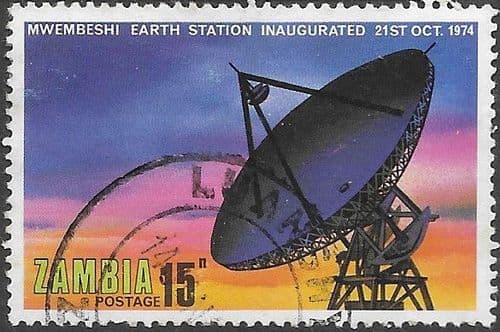 Zambia 1974 Opening of Mwembeshi Earth Station SG 224 Fine Used