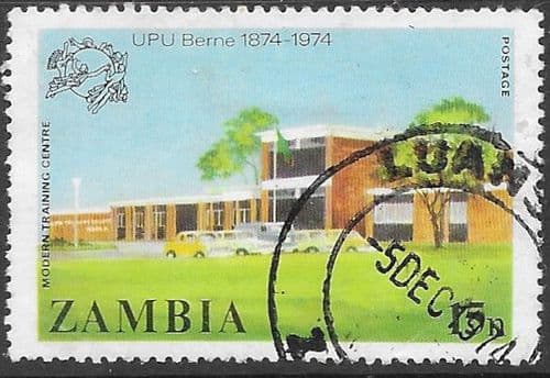 Zambia 1974 Universal Postal Union SG 221 Fine Used
