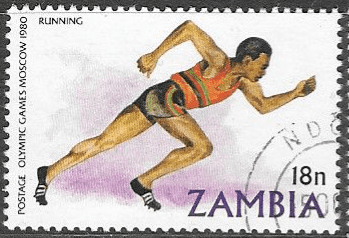 Zambia 1980 Olympic Games, Moscow SG 311 Fine Used