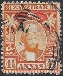 Zanzibar 1898 Sultan Seyyid Hamed Bin Thwain SG 184 Fine Used