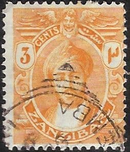 Zanzibar 1921 Sultan Kalif bin Harub SG 278 Fine Used