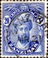 Zanzibar 1926 Sultan Kalif bin Harub SG 306 Fine Used