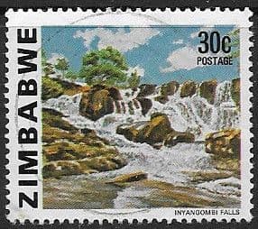 Zimbabwe 1980 Water Falls SG 588 Fine Used