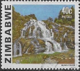 Zimbabwe 1980 Water Falls SG 588a Fine Used