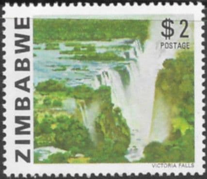 Zimbabwe 1980 Water Falls SG 590 Fine Mint