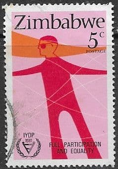 Zimbabwe 1981 International Year of the Disabled SG 602 Fine Used