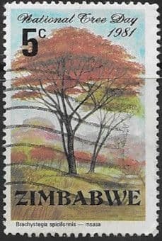 Zimbabwe 1981 National Tree Day SG 606 Fine Used