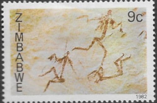 Zimbabwe 1982 Rock Paintings SG 610 Fine Mint