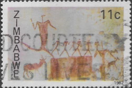 Zimbabwe 1982 Rock Paintings SG 611 Fine Used
