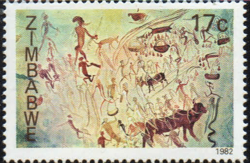 Zimbabwe 1982 Rock Paintings SG 612 Fine Mint